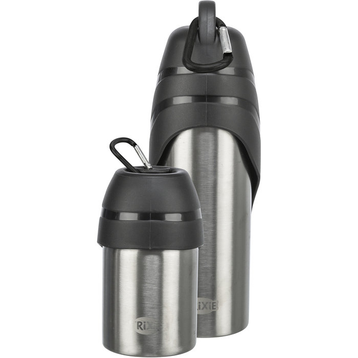 Botella con Bebedero de Viaje, 300 ml