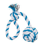 Playing rope with woven-in ball, ø 5.5 × 30 cm