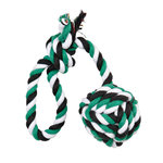 Playing rope with woven-in ball, ø 5.5 × 30 cm