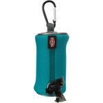 Poop bag dispenser, neoprene, 1 roll of , 20 bags