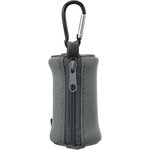 Poop bag dispenser, neoprene, 1 roll of , 20 bags