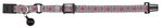 Junior kitten collar, reflective, flower motif,