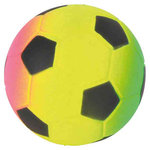 24 neon balls, foam rubber, floatable, ø 6 cm, neon, various