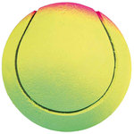 24 neon balls, foam rubber, floatable, ø 6 cm, neon, various