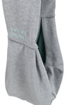 Mochila frontal JUNIOR, 22 × 20 × 60 cm, Gris Claro/Menta