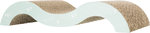 Junior scratching wave, 38 × 7 × 18 cm, light lilac/mint