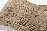 Junior scratching wave, 38 × 7 × 18 cm, light lilac/mint