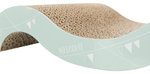 Junior scratching wave, 38 × 7 × 18 cm, light lilac/mint
