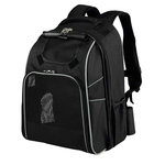 William backpack, 33 × 43 × 23 cm, black