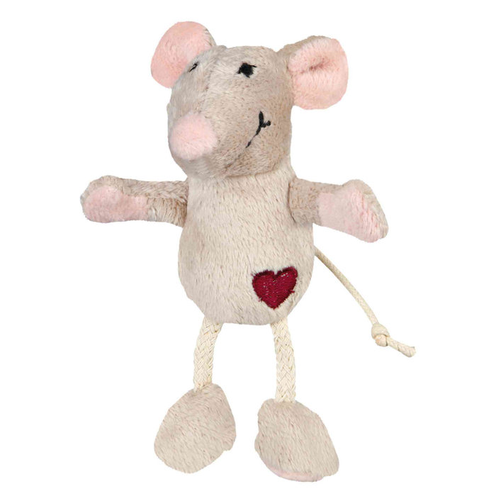 Ratón, Peluche, 11 cm, Beige