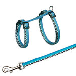 Freshline Spot cat harness with leash, nylon, 27–45 cm/10 mm, 1.20 m