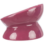 Bowl, elevated, ceramic, 0.15 l/ø 13 cm, berry