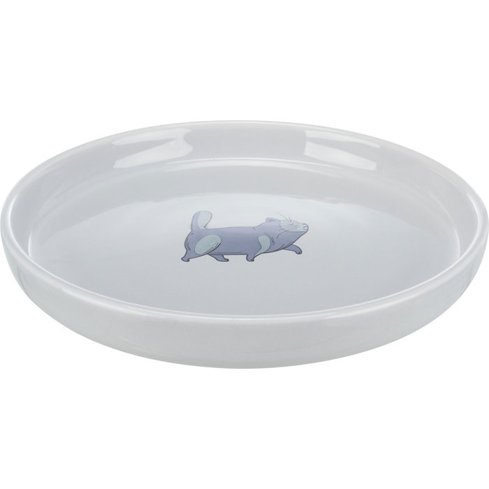 Comedero de cerámica, 0,6 l/ø 23 cm, Gris