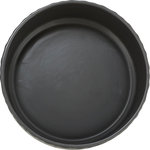 Bowl, ceramic, 1.6 l/ø 20 cm, black